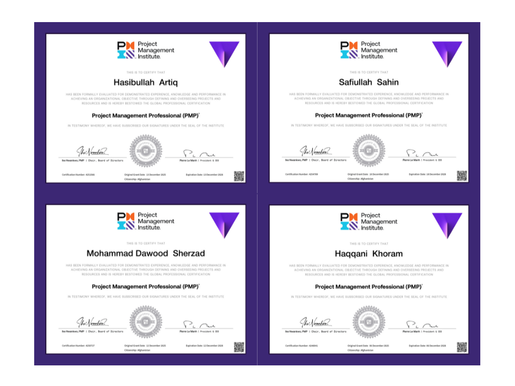 PMIC Makes History: 4 PMP® Certifications in Just ...